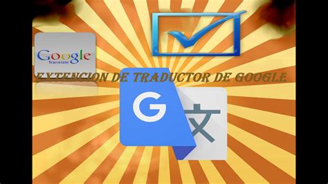 traductor de google extension